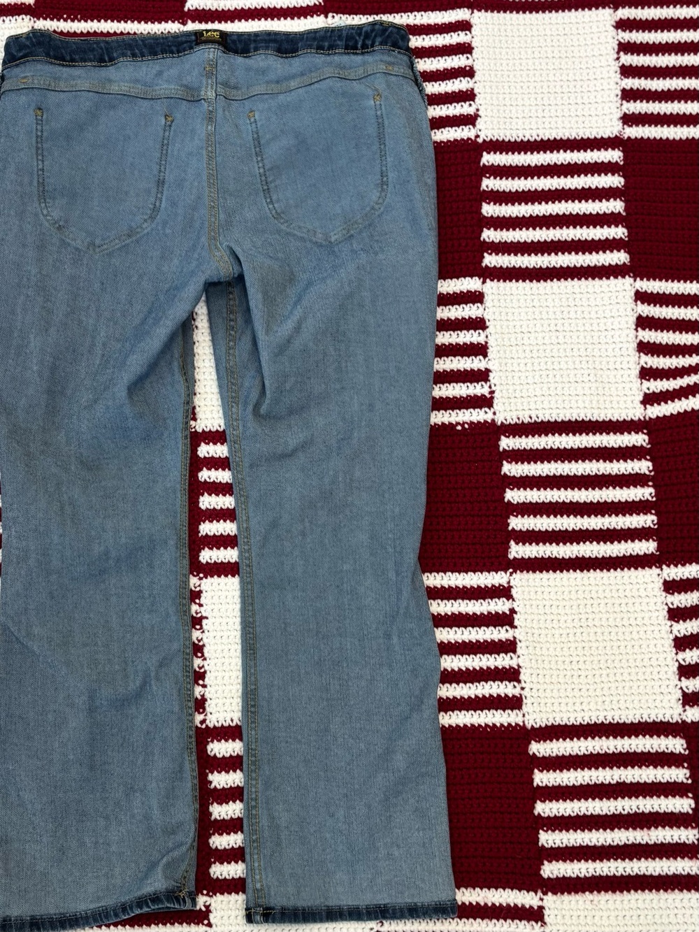 Lee Women's Mid-Rise Bootcut Jeans, Sz 14 Short, H.D. Lee Company 101CMVEW9 - Picture 15 of 16